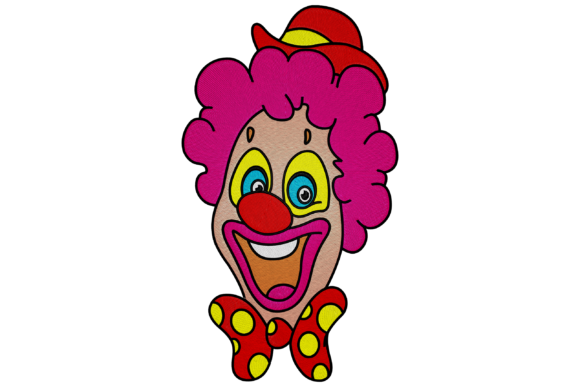 Clown: A Craft Fair-Ready Embroidery Design