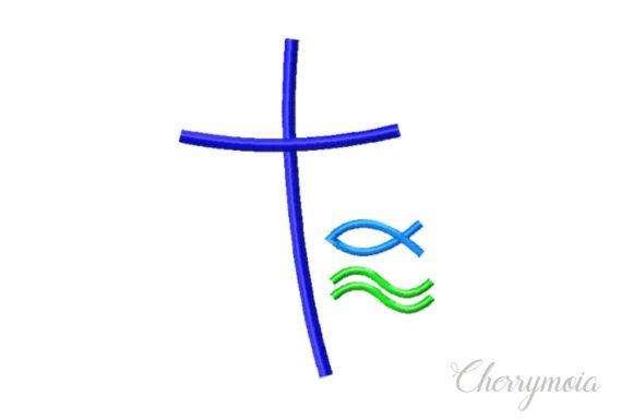 Cross Fish Wave Embroidery Review