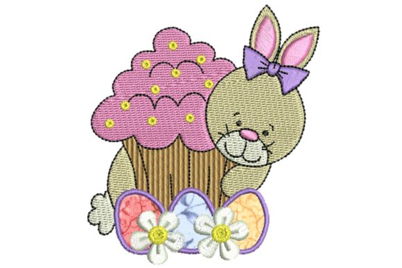Easter Delight Bunny Applique 1