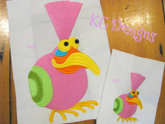 Googly Eyed Bird 04 Machine