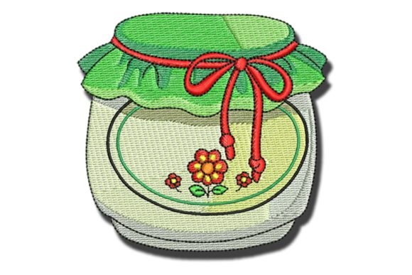 Jam Jar: A Charming, Versatile Embroidery Design for Personalized Gifts