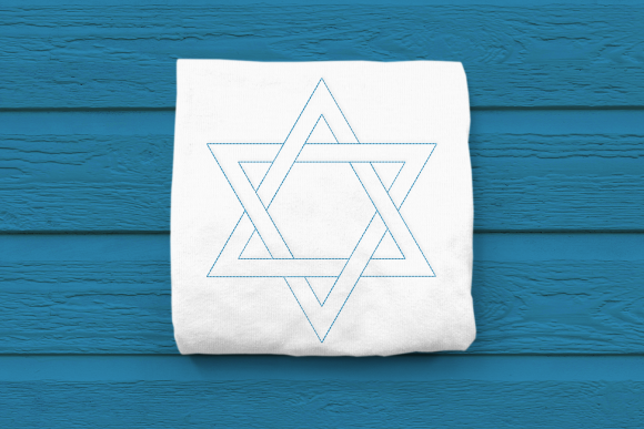Linework Star of David
