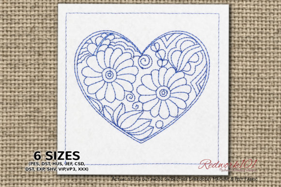 Mandala Heart Shape Design