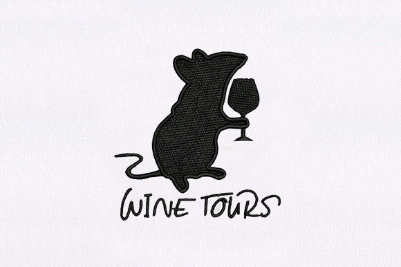 Rat with Wine Embroidery Design Review