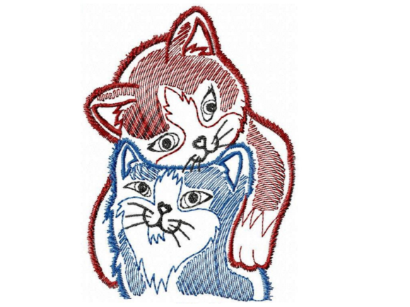 Valentine’s Cats: A Designer’s Real-World Embroidery Review